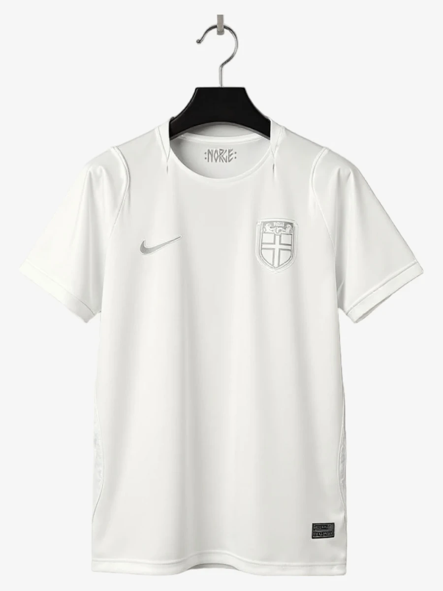 maillot-norvege-2026-blanc studio v12 Noorwegen 2026 Wit