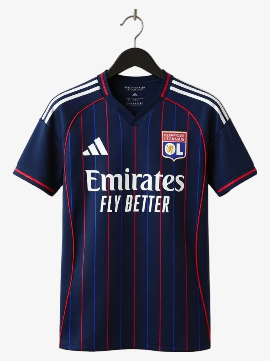 maillot-olympique-lyonnais-ol-exterieur-2025-2026 studio v12 Maillot Olympique Lyonnais OL Extérieur 2025-2026