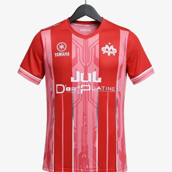Voetbalshirt OM X Jul Rood 2025-2026