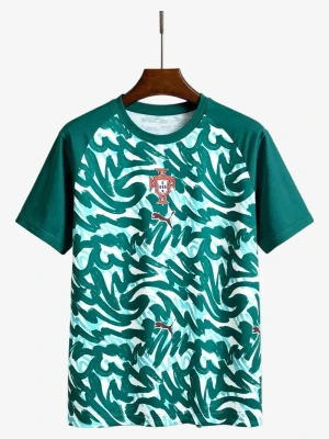 Portugal 2026/27 Speciale Editie Groen Voetbalshirt