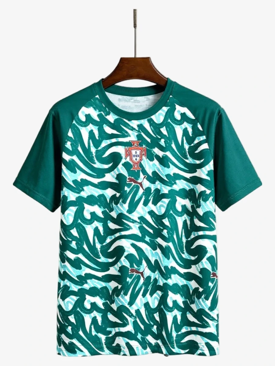 Portugal 2026/27 Speciale Editie Groen Voetbalshirt