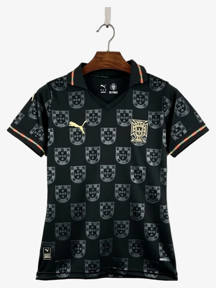 maillot-portugal-edition-speciale-eusebio-2025-2026 studio v12 Voetbalshirt Portugal Speciale Editie Eusébio 2025-2026