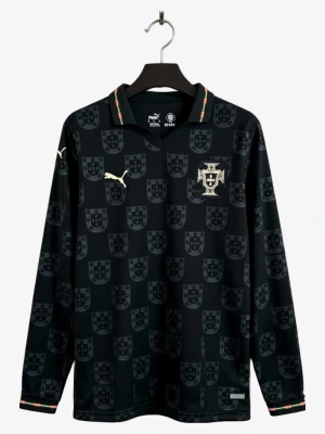 Voetbalshirt Portugal Speciale Editie Eusébio Lange Mouwen 2025-2026