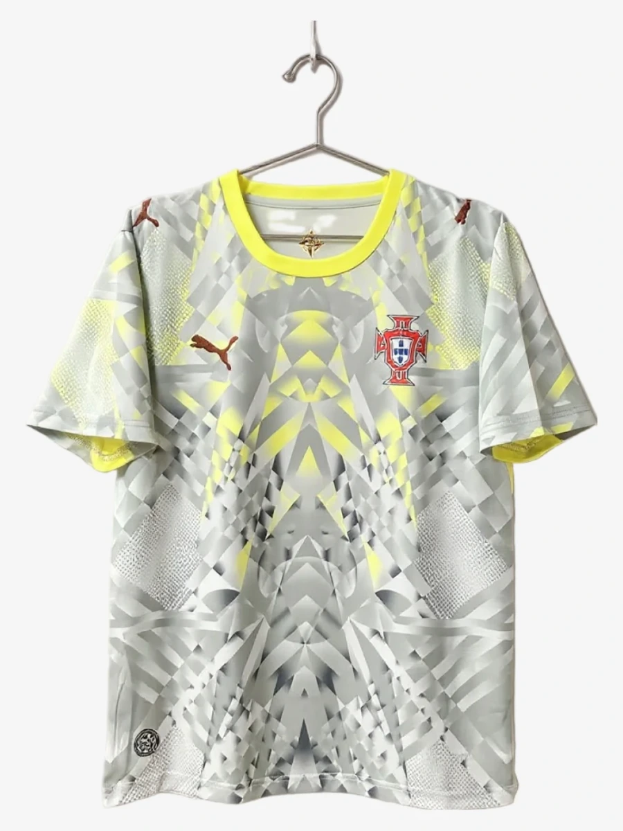 maillot-portugal-gardien-2026-gris studio v12 Portugal Keeper 2026 Grijs Voetbalshirt