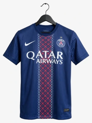 maillot-psg-domicile-etoile-2025-2026-version-player studio v12 Voetbalshirt PSG Thuisshirt Ster 2025-2026 Player Versie