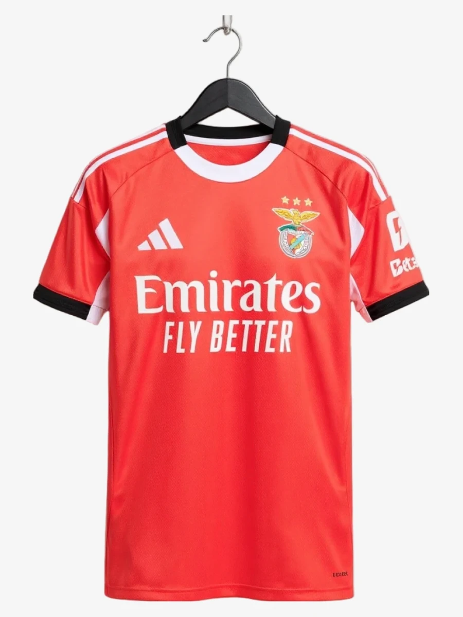 maillot-sl-benfica-domicile-2025-2026 studio v12 Voetbalshirt SL Benfica Thuisshirt 2025-2026