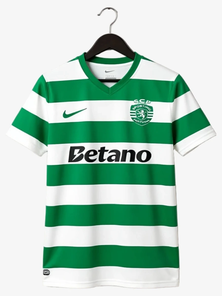 maillot-sporting-cp-domicile-2025-2026 studio v12 Voetbalshirt Sporting CP Thuisshirt 2025-2026