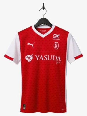 maillot-stade-de-reims-domicile-2025-2026 studio v12 Voetbalshirt Stade de Reims Thuis 2025-2026