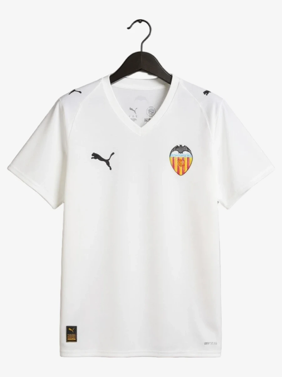 maillot-valencia-cf-domicile-2025-2026 studio v12 Voetbalshirt Valencia CF Thuisshirt 2025-2026