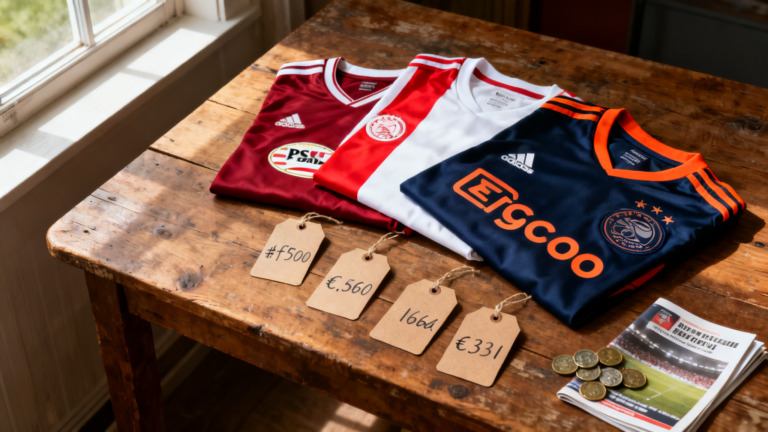 Wat kost een voetbalshirt in 2026: officieel, concept of pro player