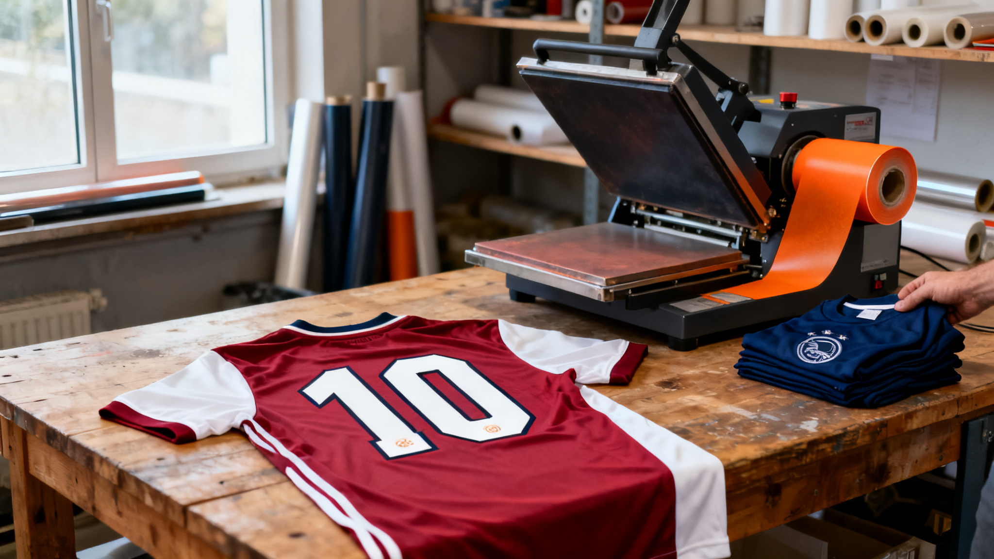 Voetbalshirt laten bedrukken: flex, flock of borduurwerk?